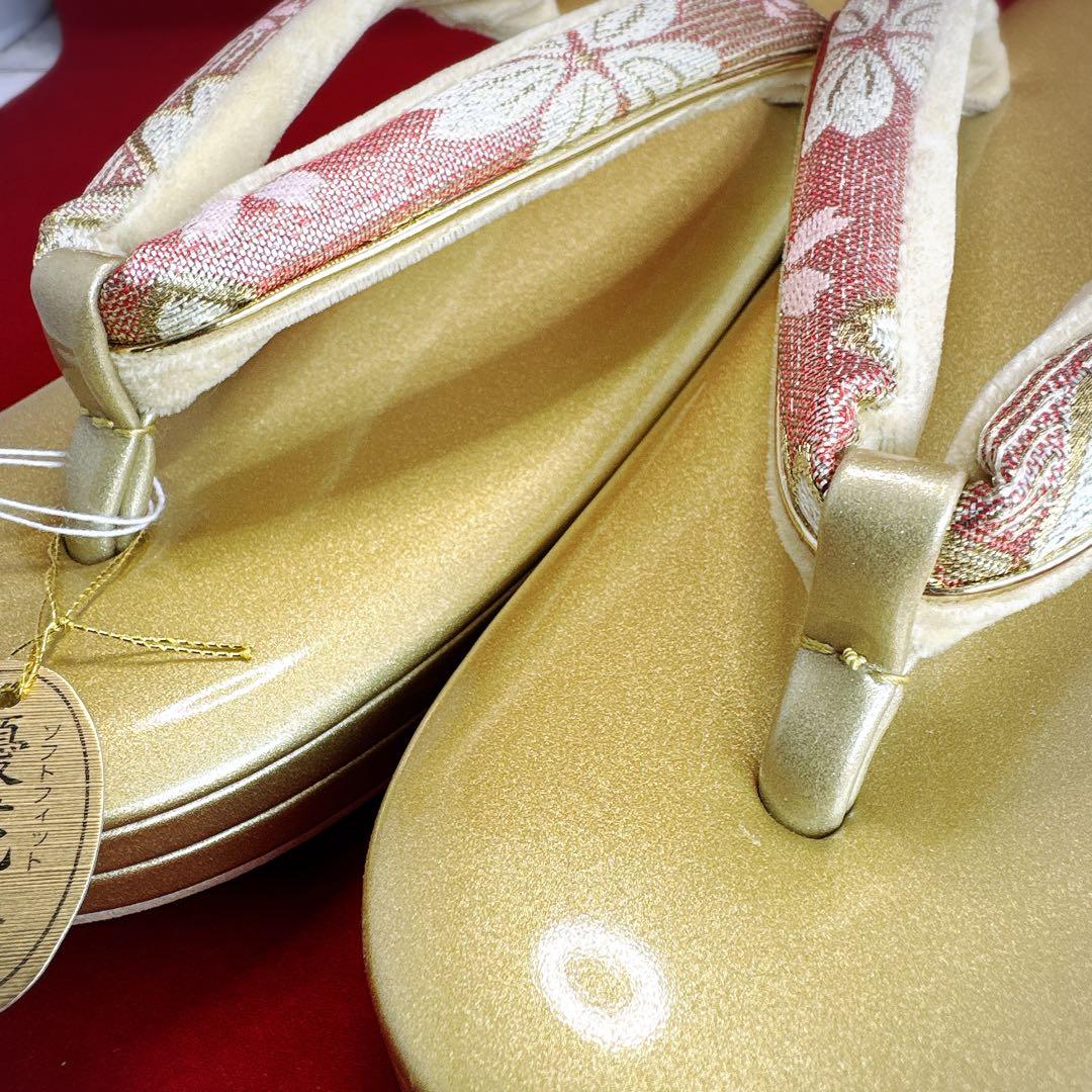 草履バッグセット　和装小物　振袖　着物　成人式　結婚式　新品未使用　美品　ピンク