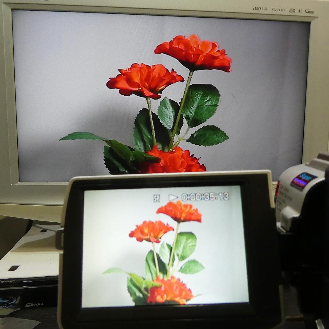 動作品ソニー DCR-TRV7 MiniDVビデオカメラ　DVDダビングに最適