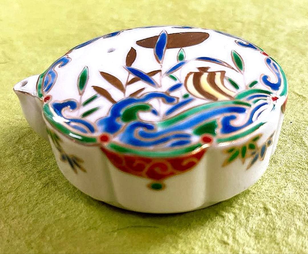 有田焼　泰山窯『文鎮&水滴』　書道具