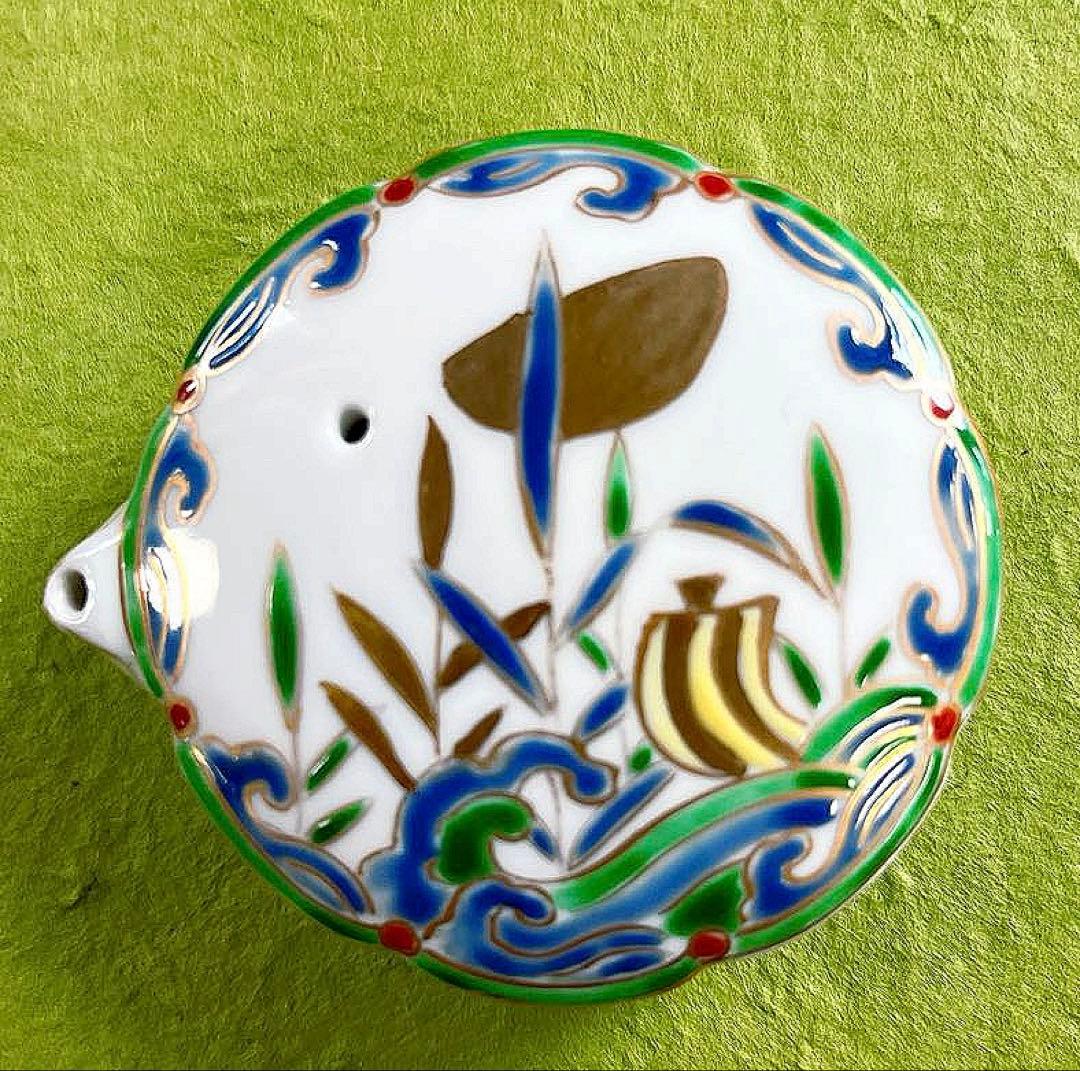 有田焼　泰山窯『文鎮&水滴』　書道具