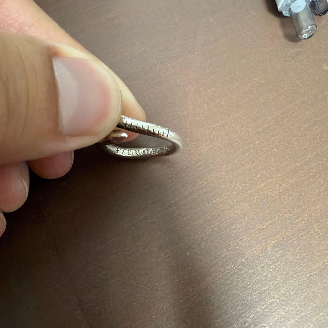 クロムハーツ NAIL CROSS BALL RING