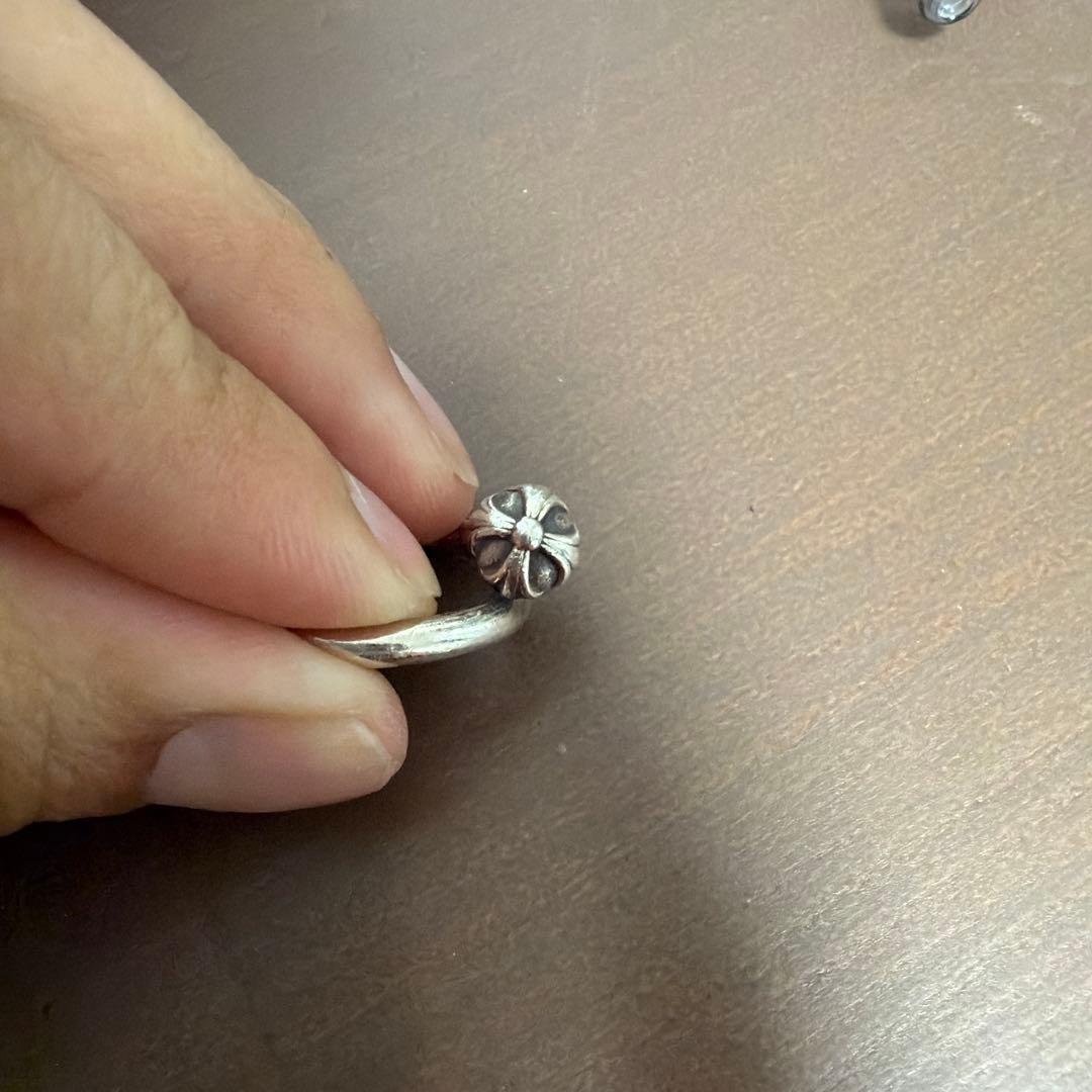 クロムハーツ NAIL CROSS BALL RING