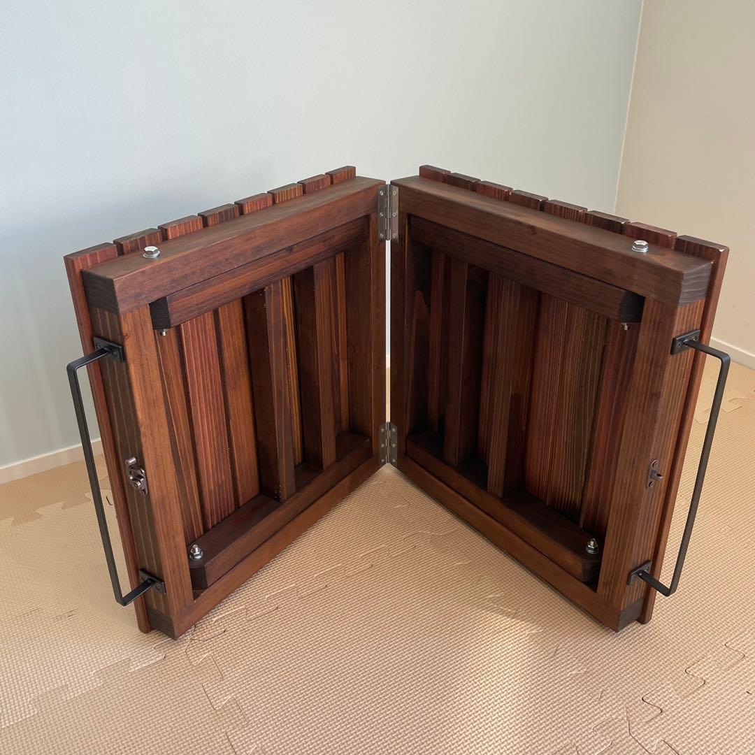 【S. プロフィールご確認ください】折りたたみローテーブル#147