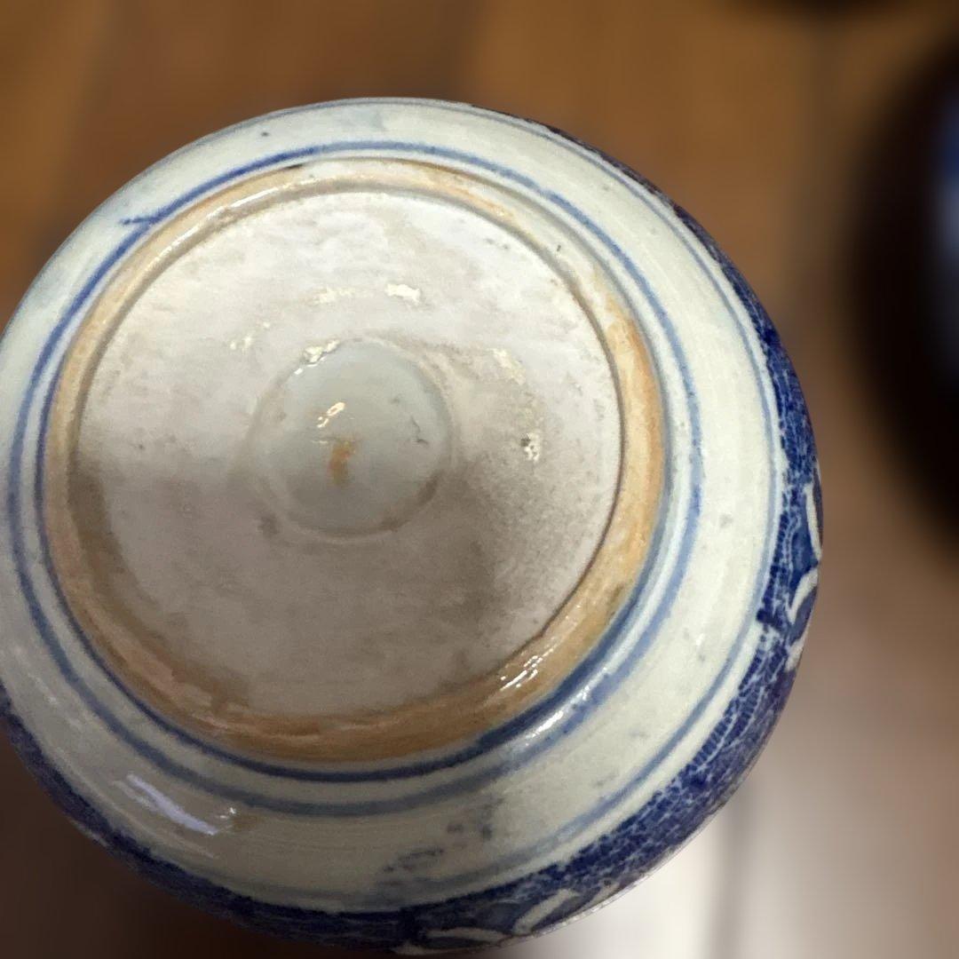 明治　印判の大きめなます皿（鉢）　骨董のある暮らし