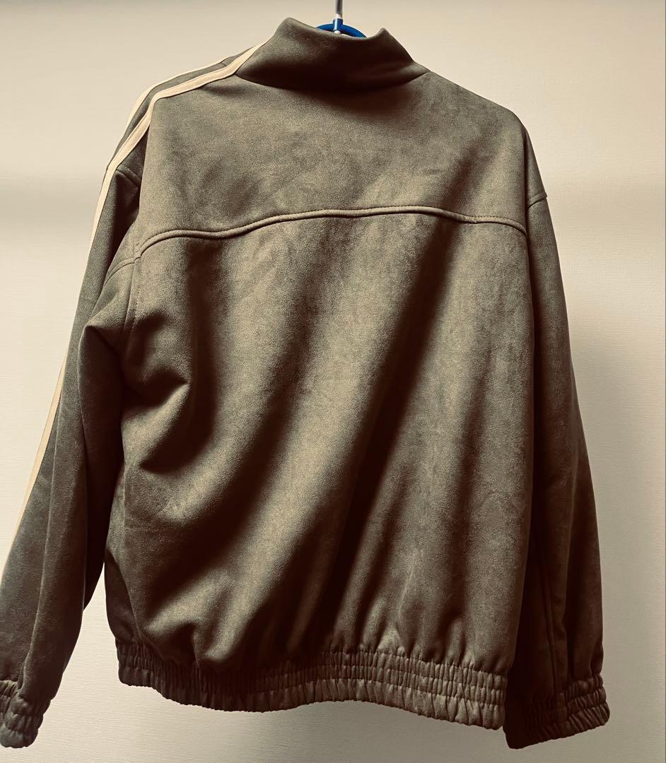 XS adidas originals スエード トラックジャケット 緑