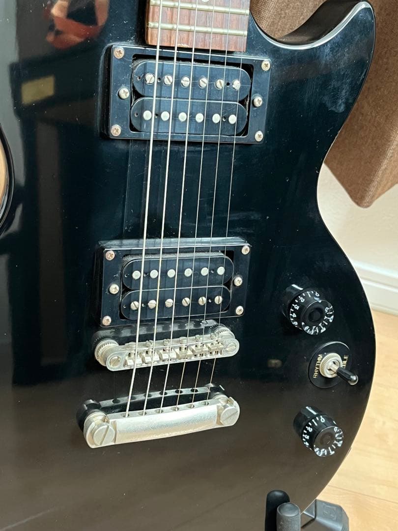 【ジャンク品】Epiphone レスポールタイプ黒