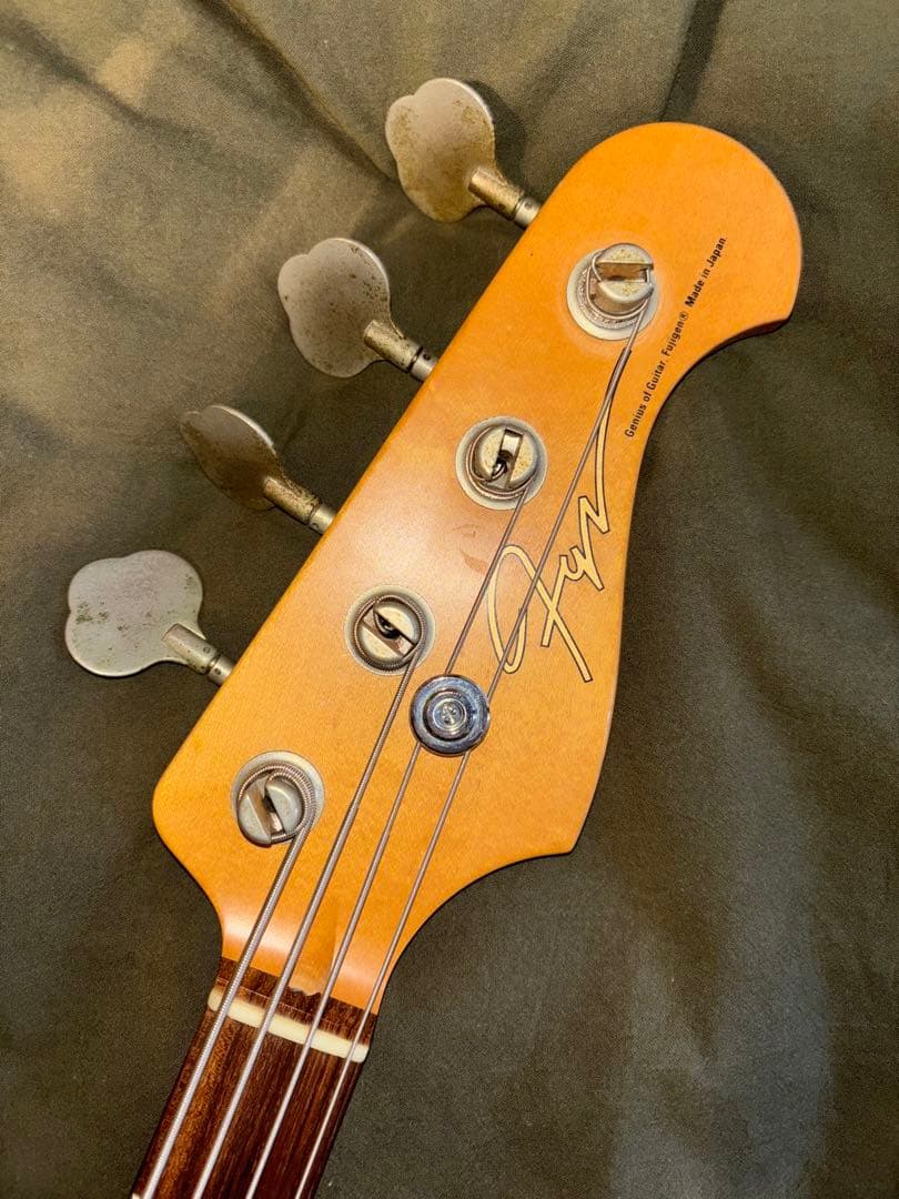 お*む様 最終値下げ　FGN フジゲン　PJベース　ハカランダ指板　コンポーネン