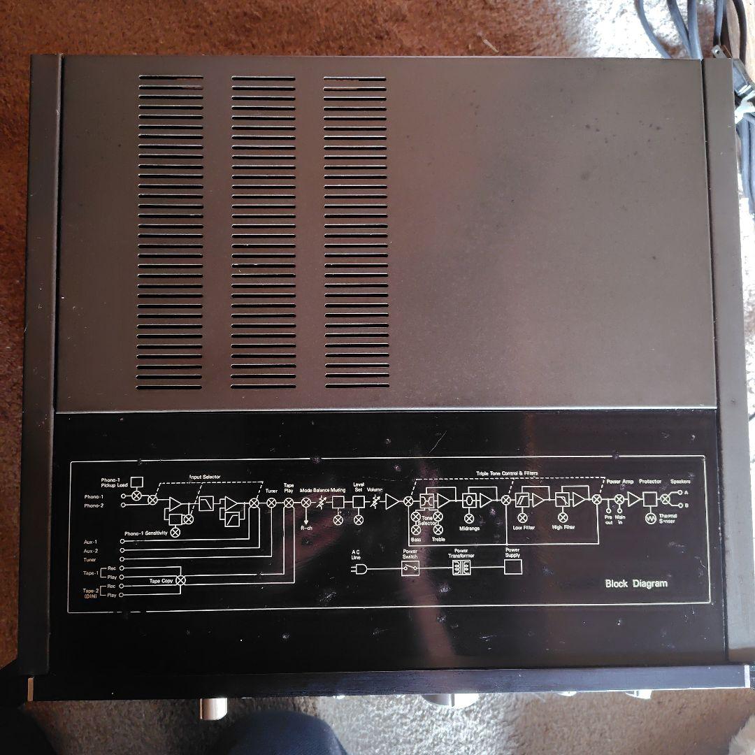 山水AU−9900 プリアンプ ブラック