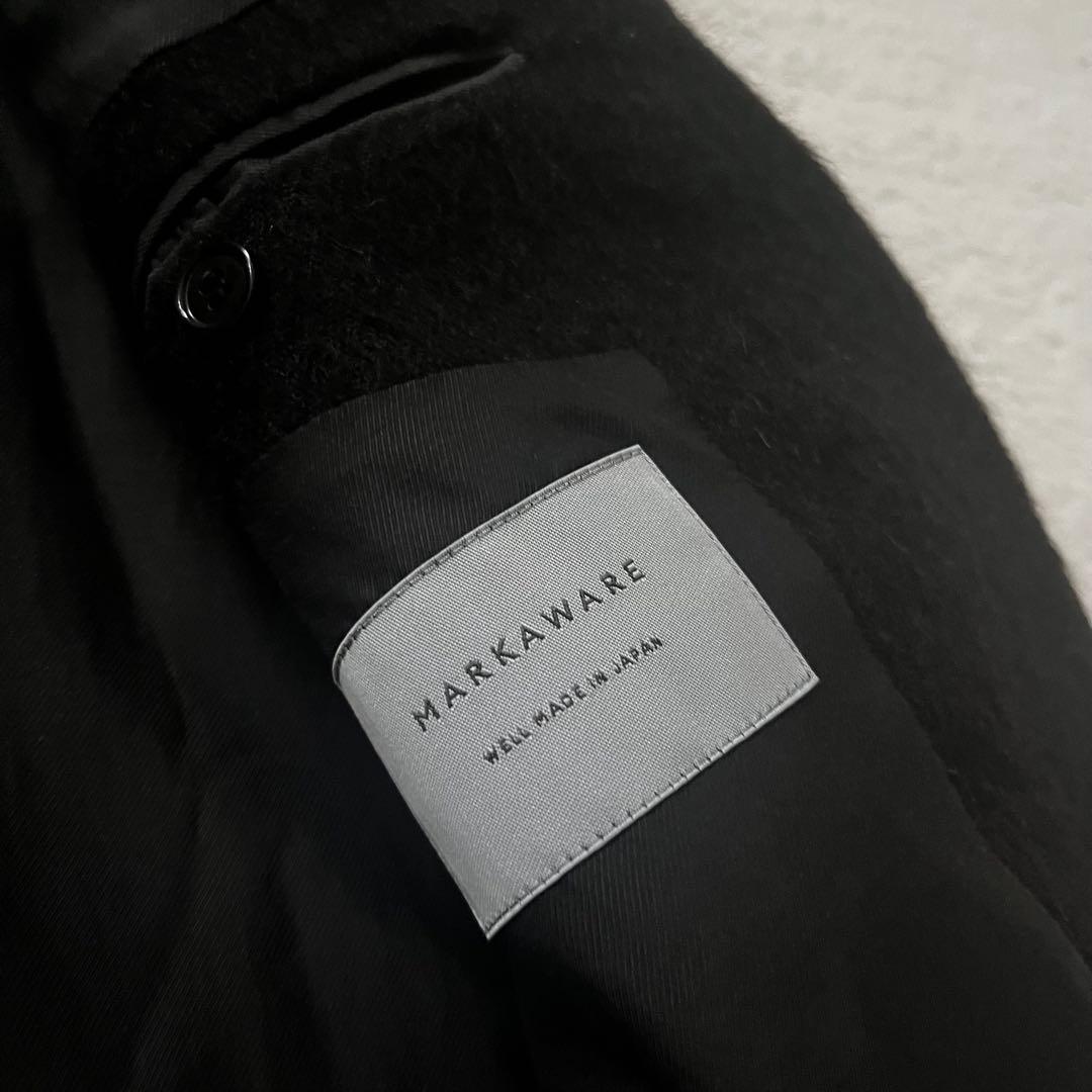 MARKAWARE アルパカ ロングコート　ブラウン