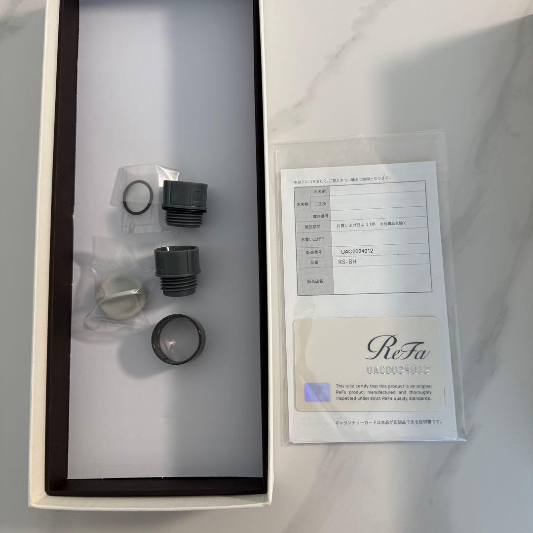 ReFa リファ ファインバブル U シャワーヘッド ブラック