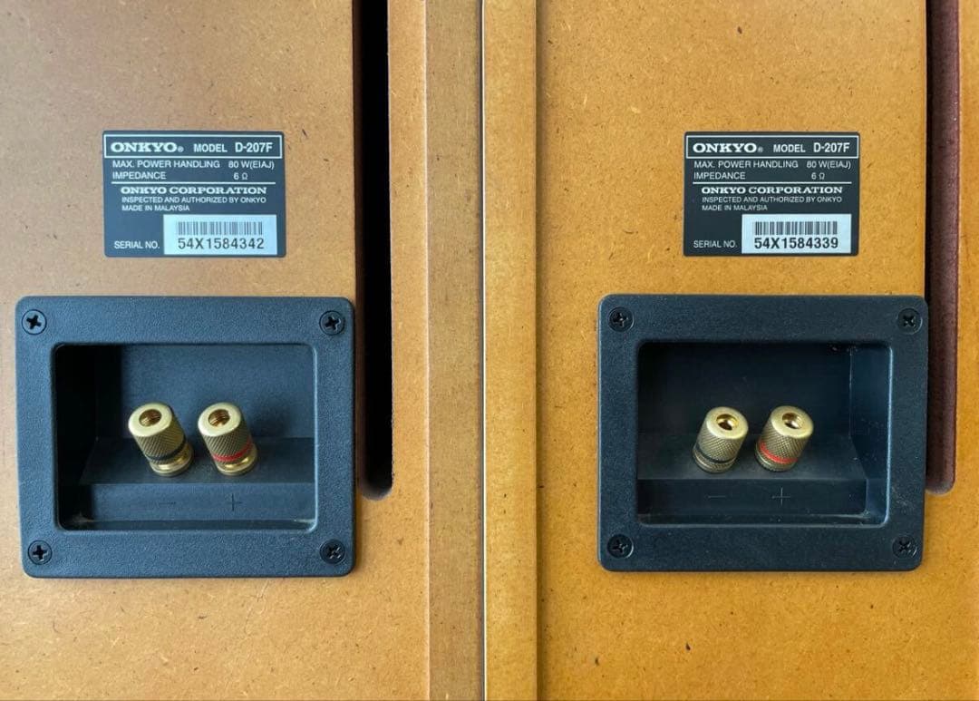 ONKYO D-207F トールボーイ スピーカー 2個セット オンキョー 音響