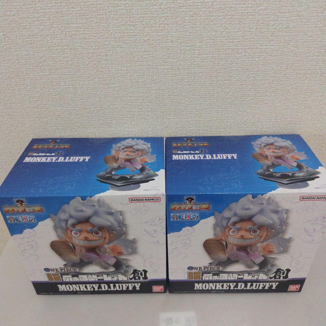 にふぉるめーしょん創 モンキーDルフィ　フィギュア　2セット　ギア5