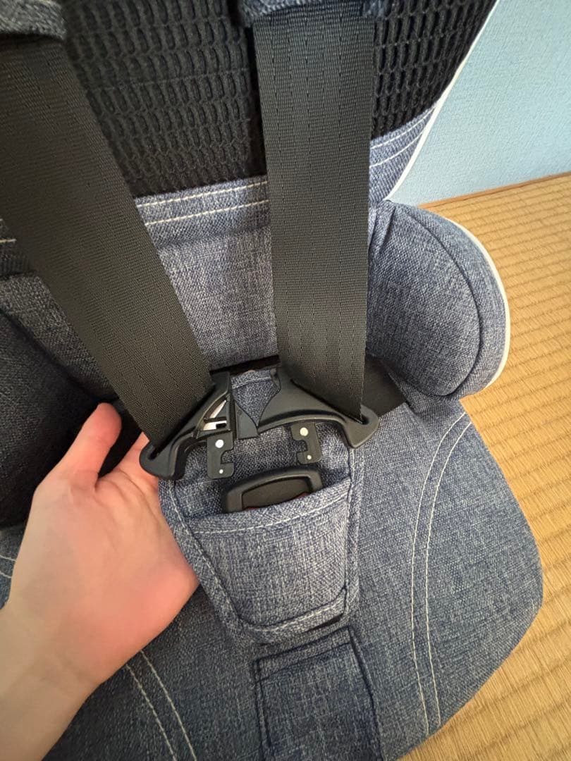 トラベルベストECプラス(日本育児)シートベルト固定式