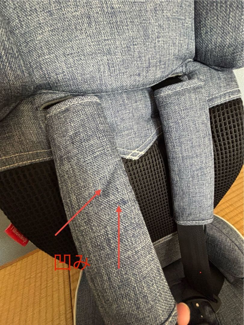 トラベルベストECプラス(日本育児)シートベルト固定式