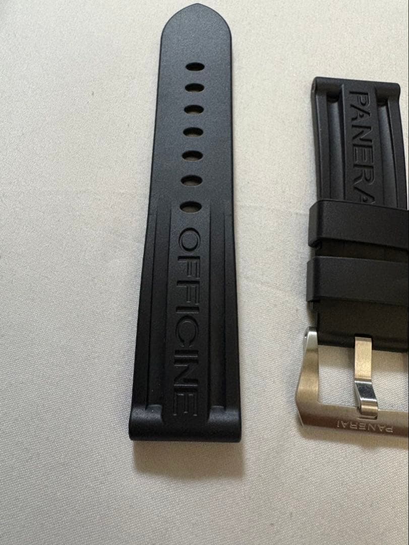 パネライ ルミノール　44mm PAM01084 バックル　ラバーベルト　正規品