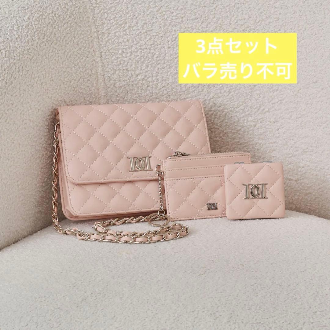 darich DDロゴキルティングトラベルセット ピンク ダーリッチ