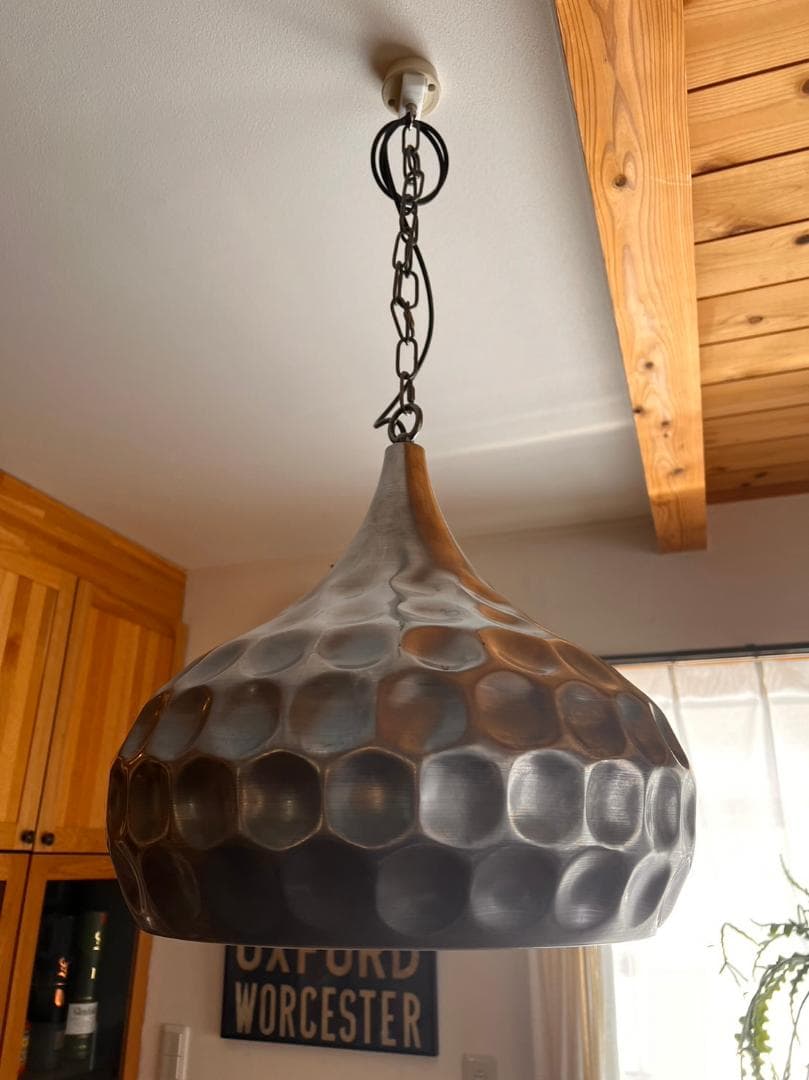 izumi lamp オリジナル大型シェードのアイアンペンダントライト 日本製