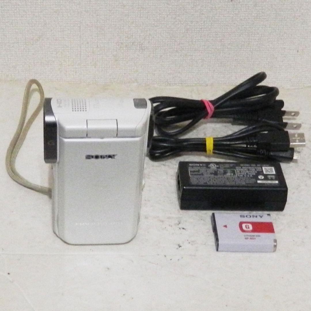 動作品 Sony HDR-GW77 FHD60P 16GB内蔵 防水防塵 耐衝撃