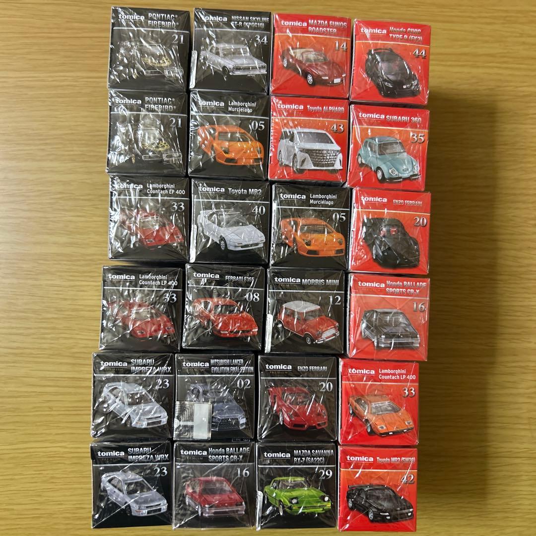 訳あり！トミカプレミアム24台まとめ売り！