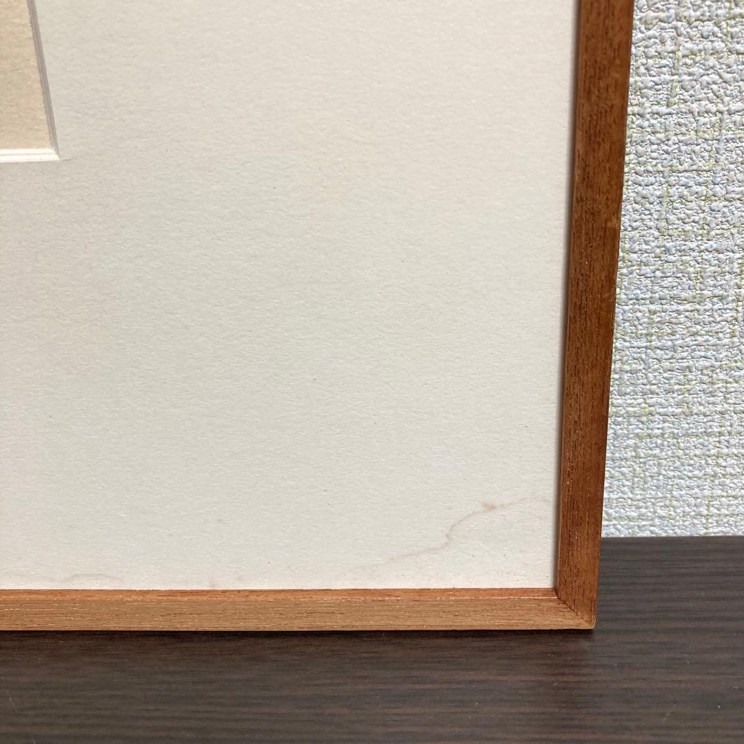 【真作】山本容子「scene3」1988年 エッチング 直筆サイン 銅版画 額装