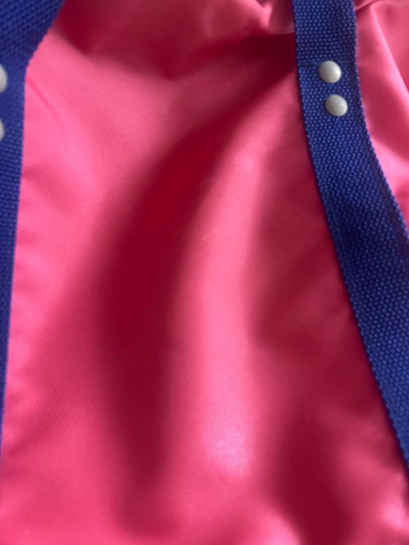 旧ワッペ　ワールドペガサスWORLD PEGASUS ピンクスクールバッグ