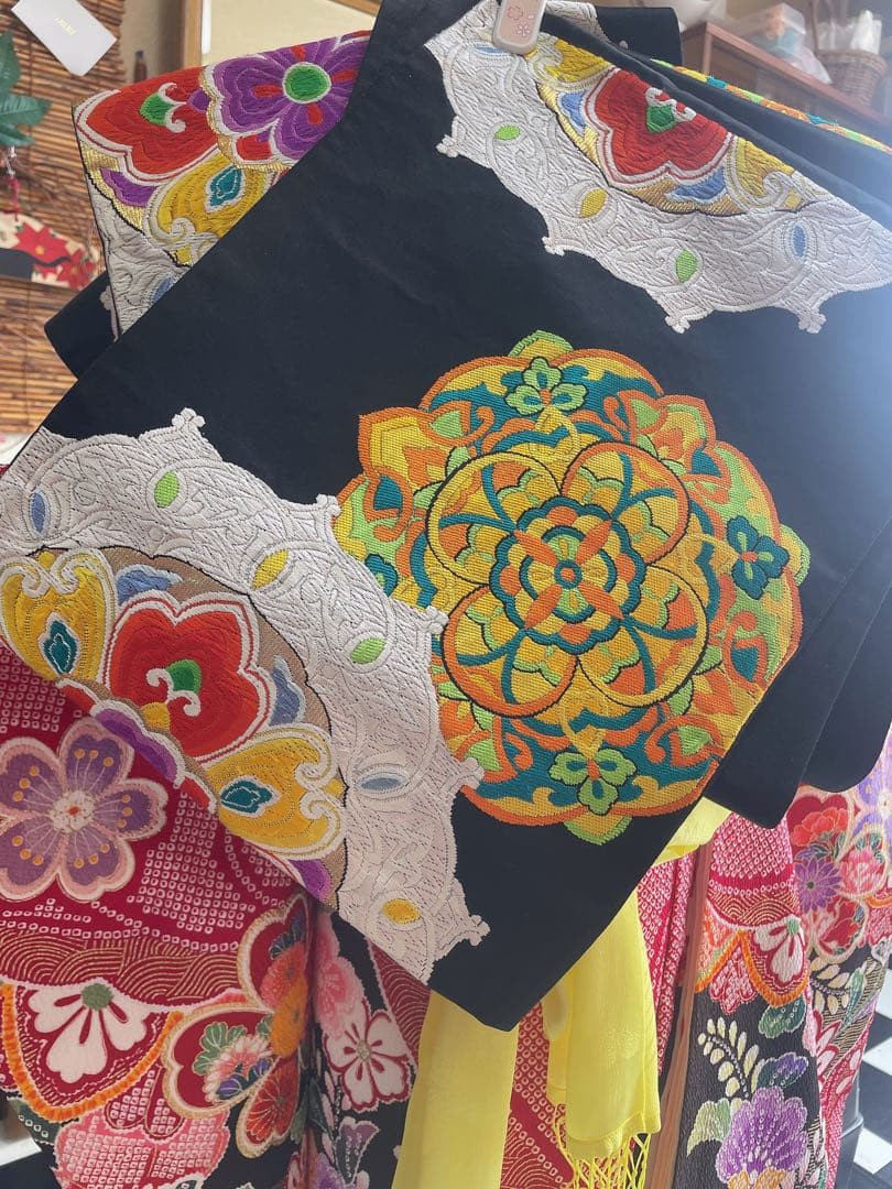 七五三7歳様総絞り柄豪華お着物フルセット