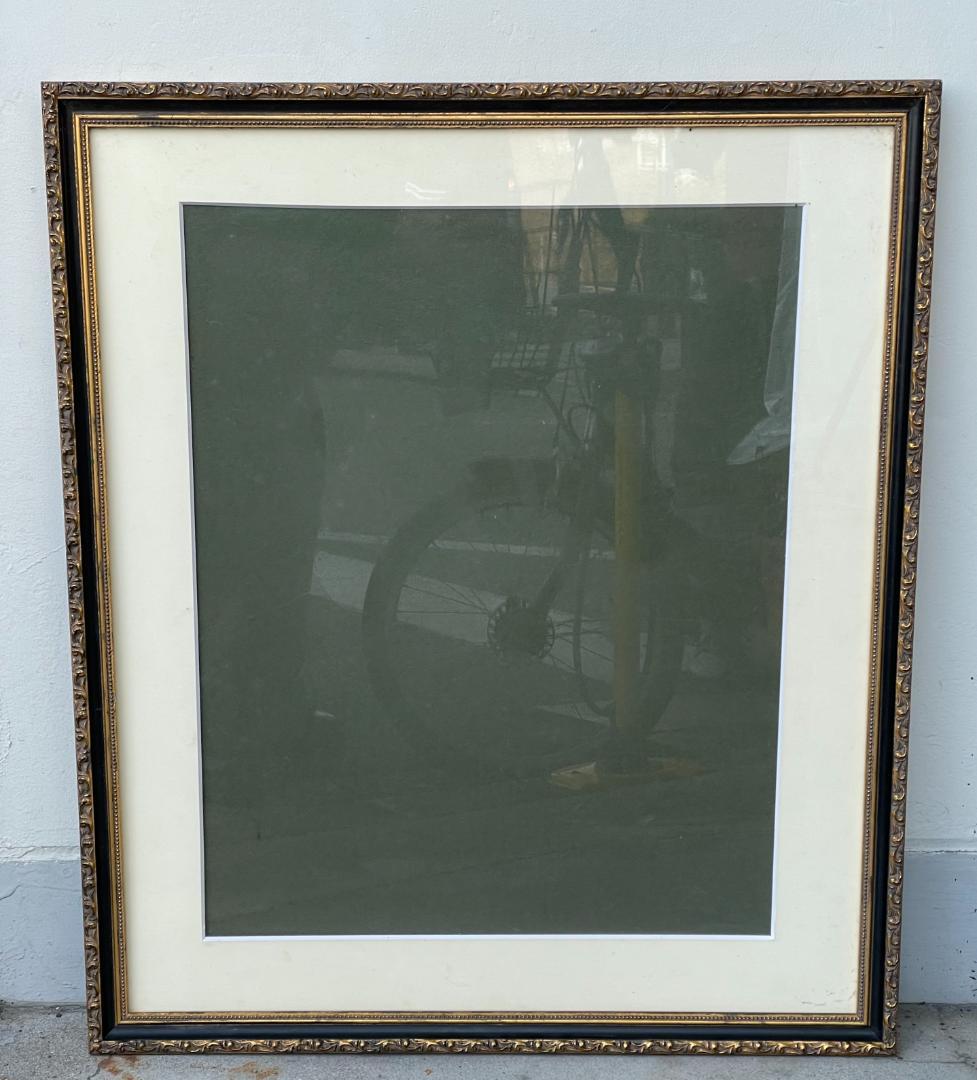 大型 額縁 フレーム アンティーク ゴールド マット付 高級 ヴィンテージ 美品