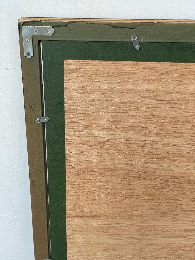 大型 額縁 フレーム アンティーク ゴールド マット付 高級 ヴィンテージ 美品