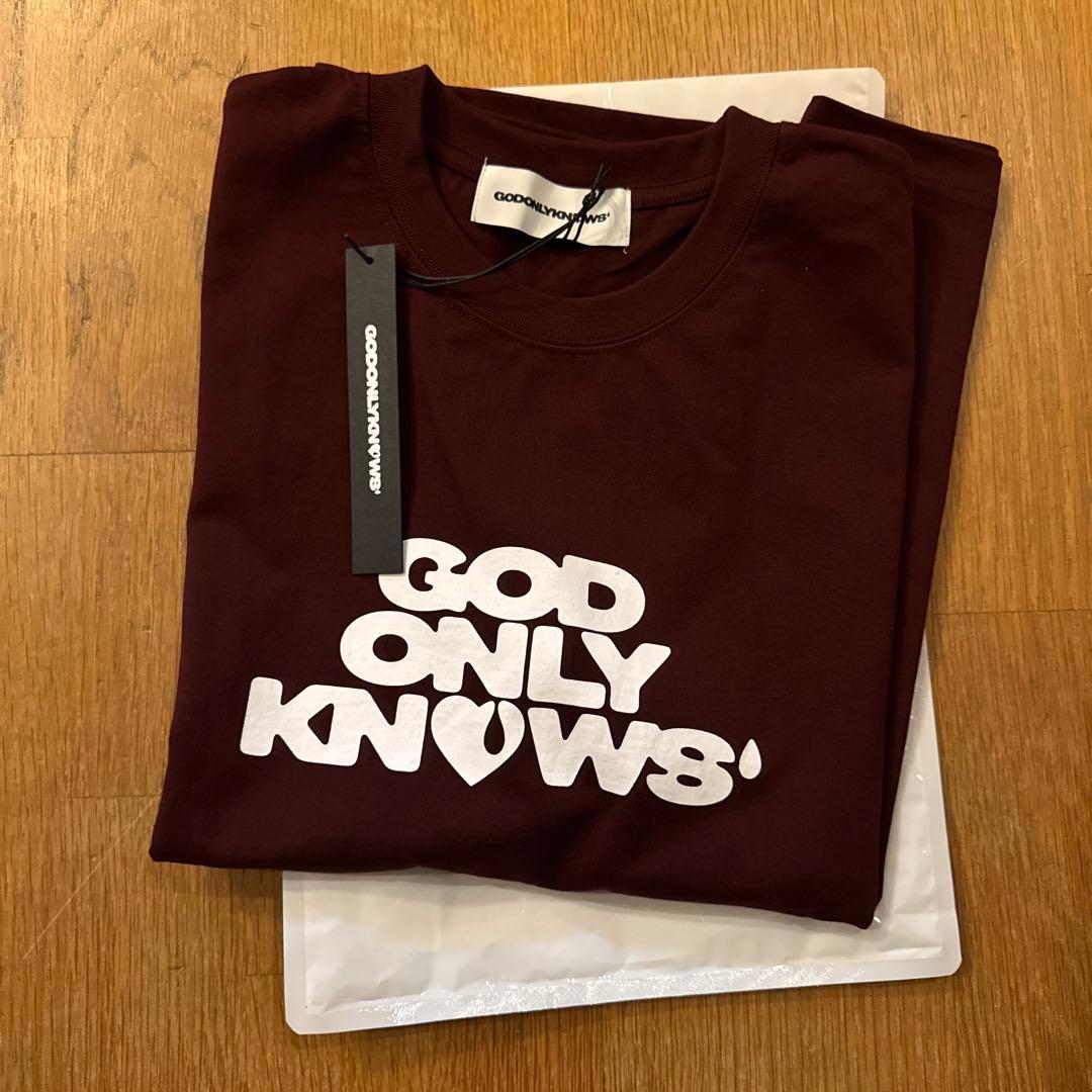 GOD ONLY KNOWS 岩田剛典　ロゴ　TシャツM
