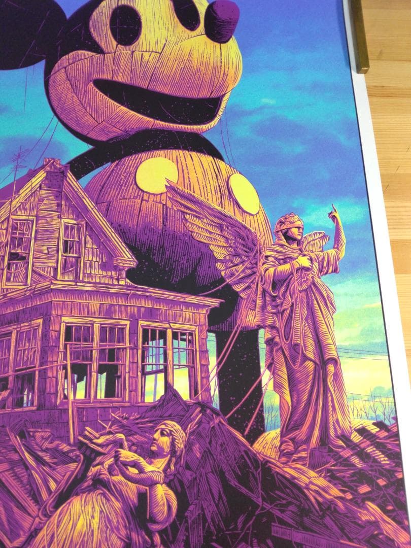 ミッキー　ディズニー　シルクスクリーン　ぷーさん　ダフィー　スティッチ　ジーニー