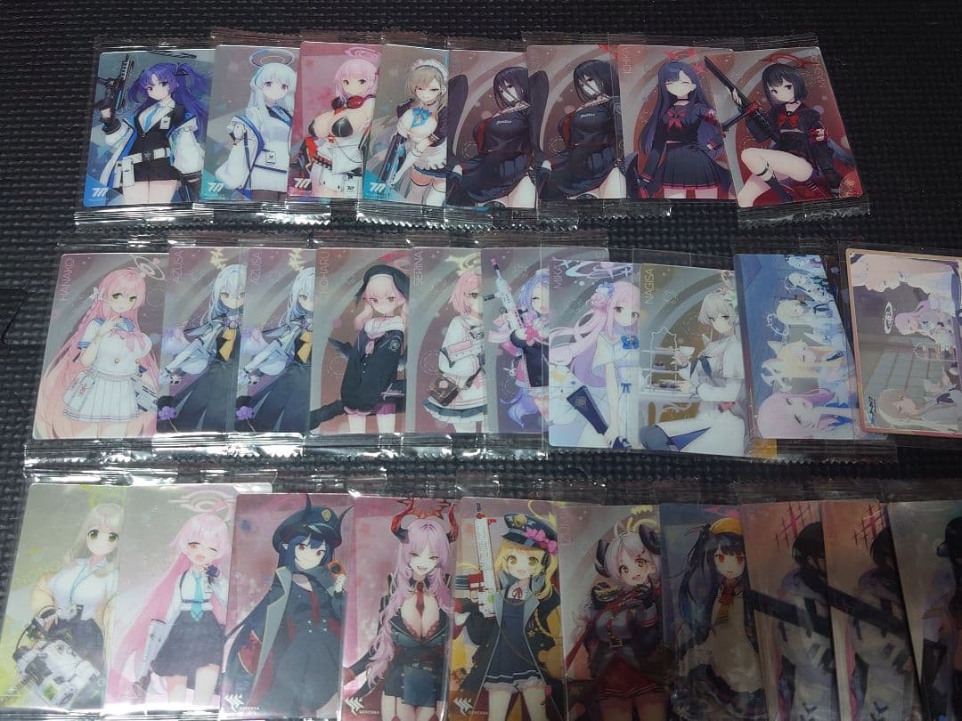 値下げ可 ブルーアーカイブ ウエハースカード 33枚まとめ売り