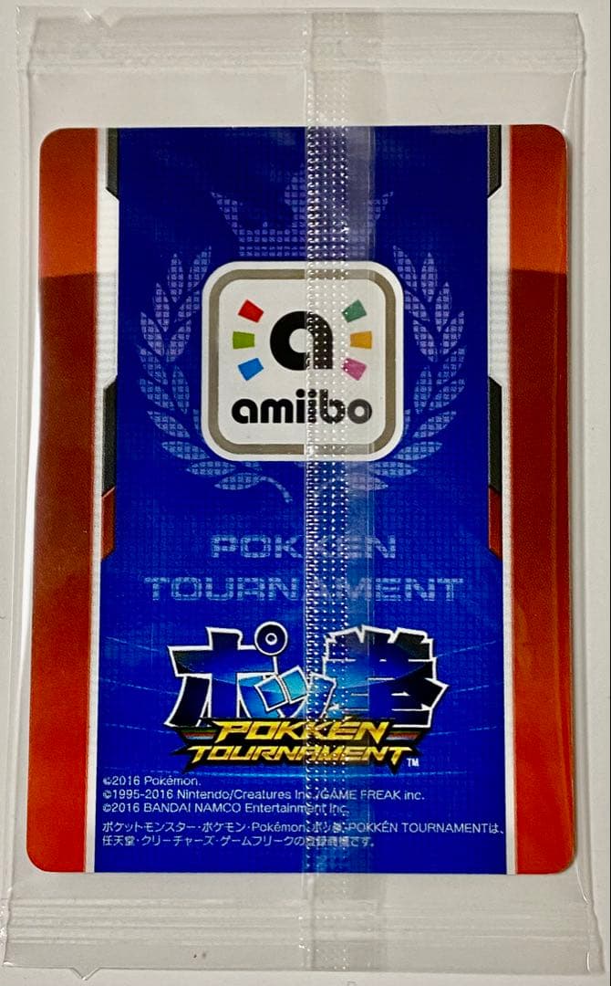 【未開封】ダークミュウツー ポッ拳 amiiboカード