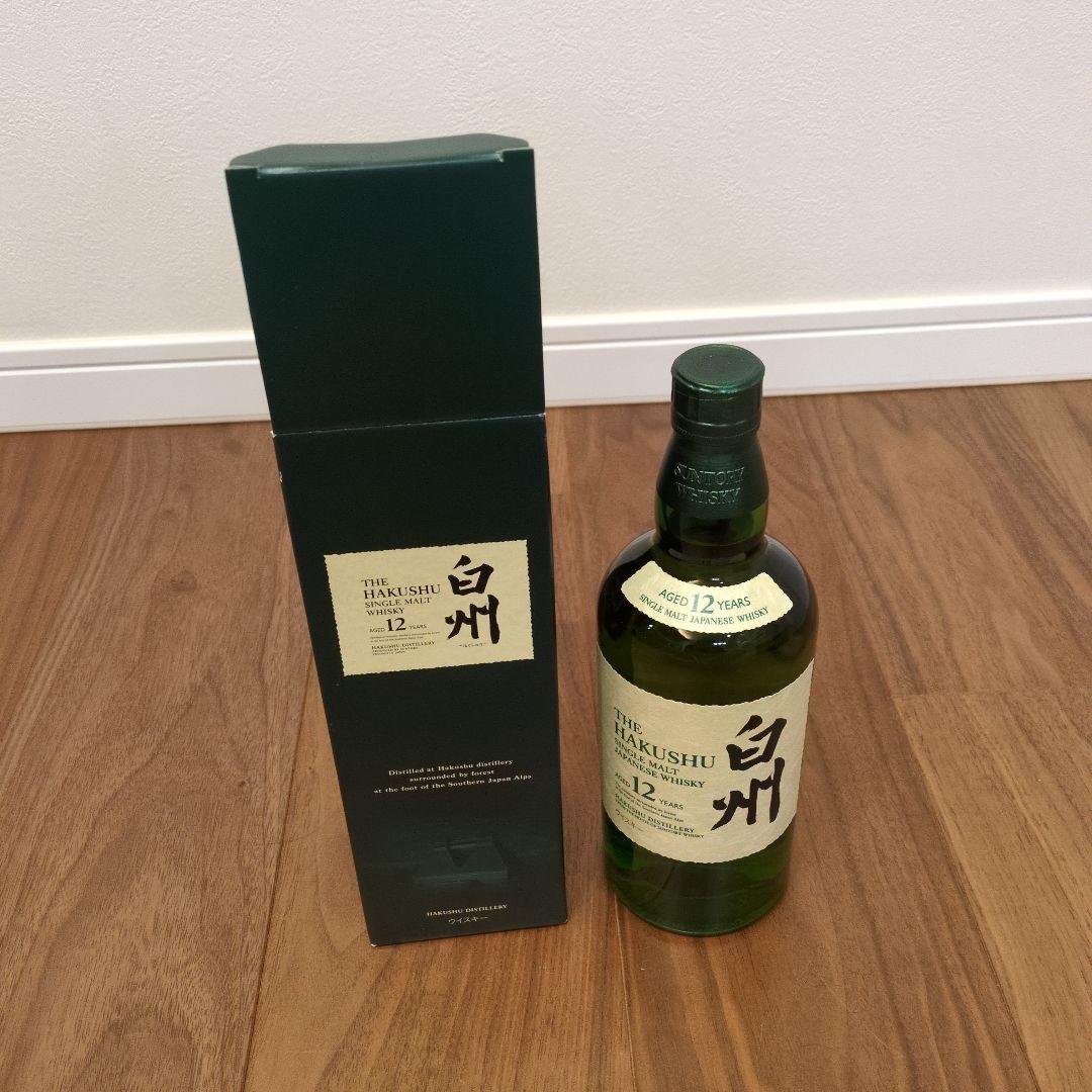 Hakushu 12年 シングルモルトウイスキー 700ml　旧ボトル