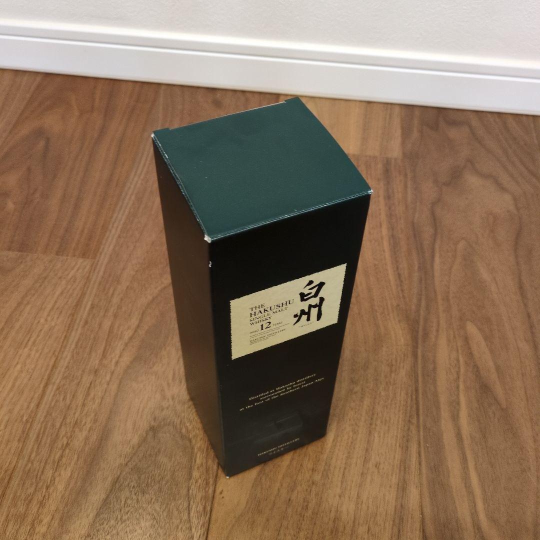 Hakushu 12年 シングルモルトウイスキー 700ml　旧ボトル