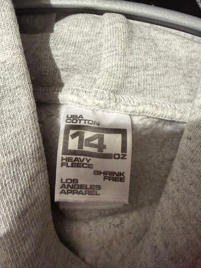ロスアパ　パーカー　グレー