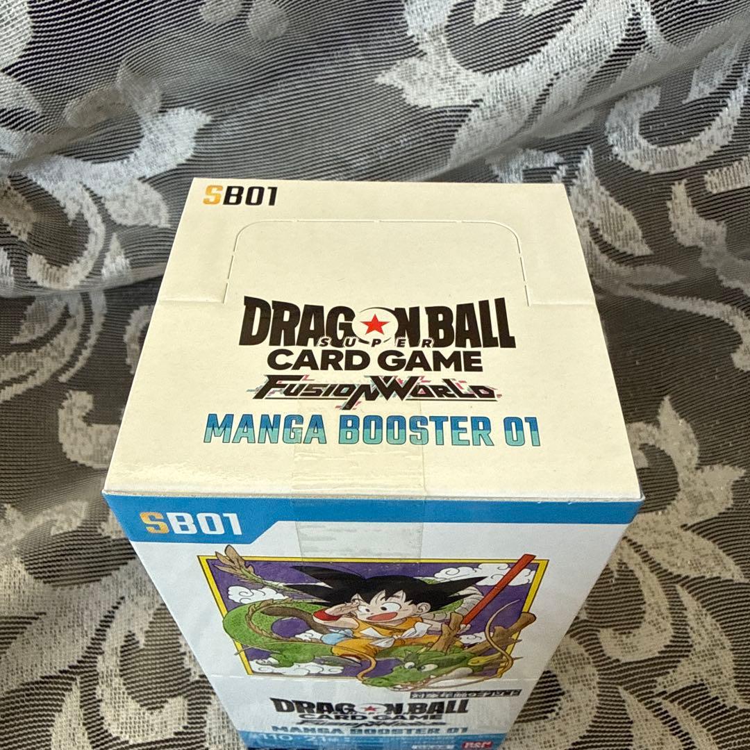 ドラゴンボール フュージョンワールド 未開封テープ付 マンガブースター 01