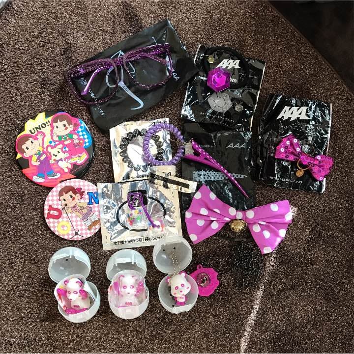 AAA 紫 宇野ちゃん グッズ