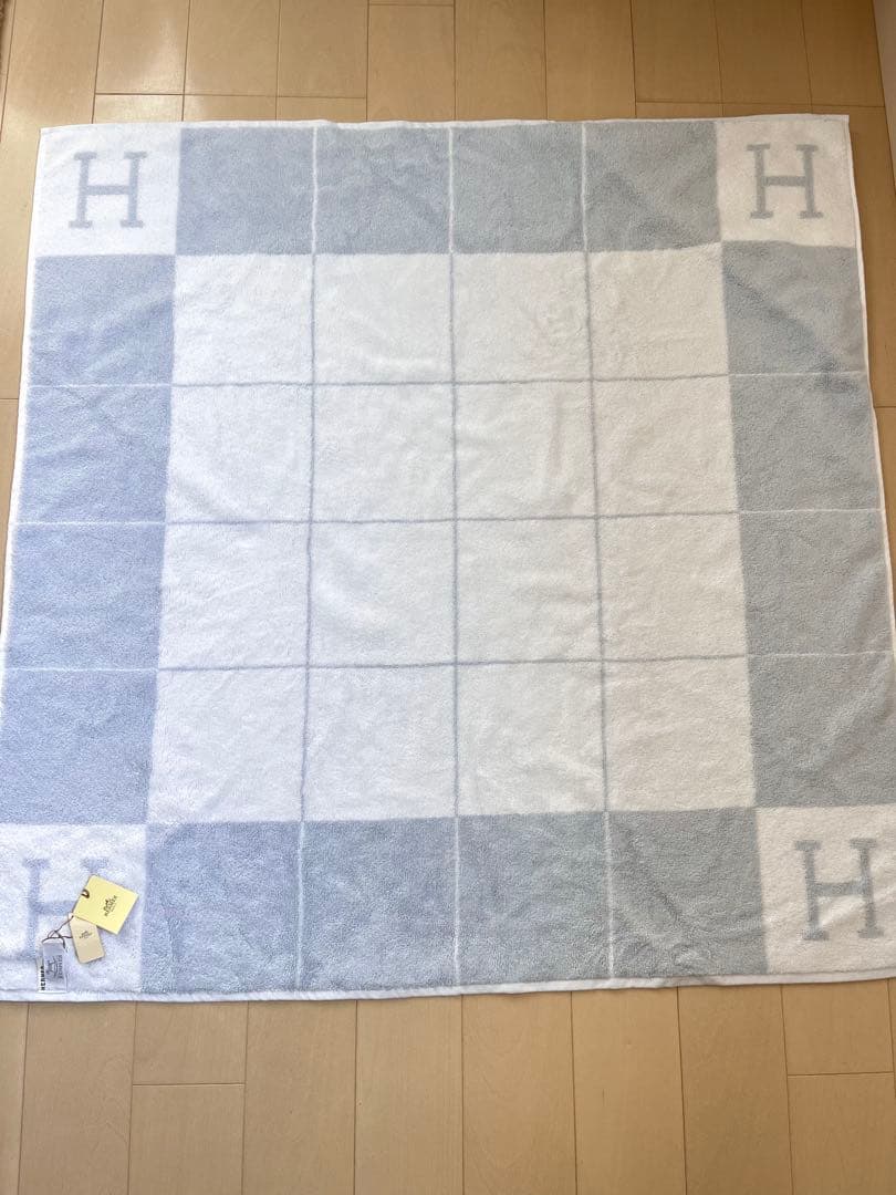 エルメス　アヴァロン　ベビー　バスラップ　 おくるみ　バスタオル