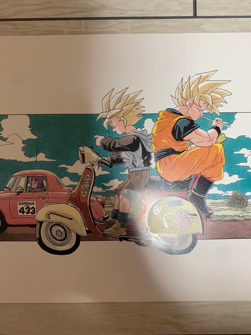 鳥山明の世界展　ドラゴンボール　ポスター　複製原画DRAGONBALL