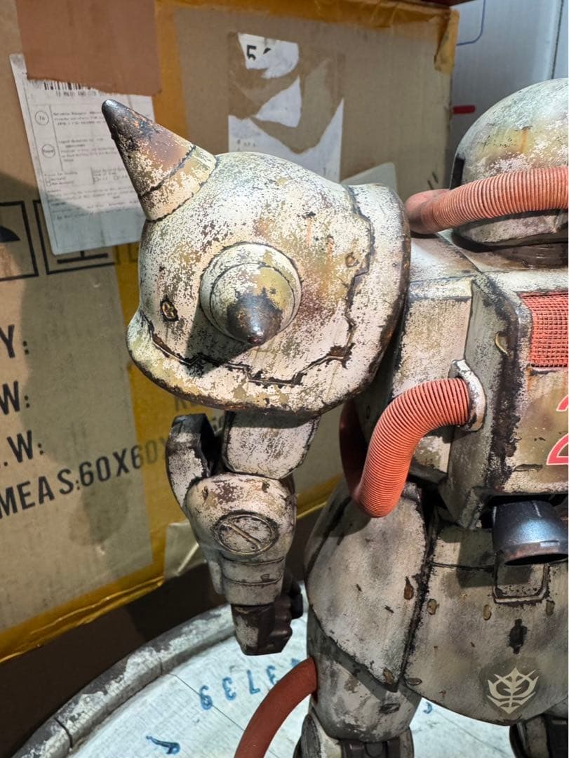 ガンプラ　オラザク選手権　メガサイズ　塗装済完成品　ガンダム　ザク