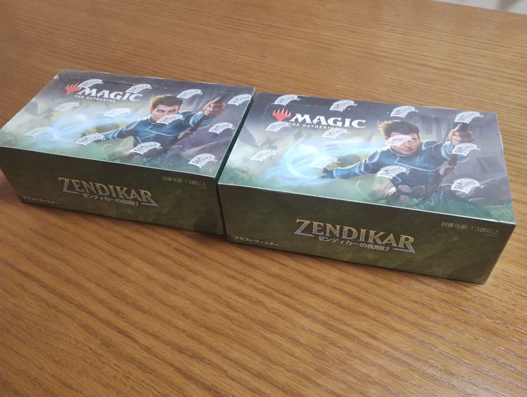 mtg ゼンディカーの夜明け ドラフトブースター ２BOXセット 日本語版