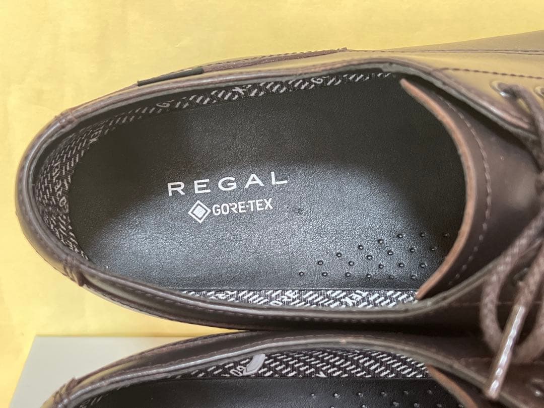 REGAL Uチップ 56EL ダークブラウン26.5cm GORE-TEX