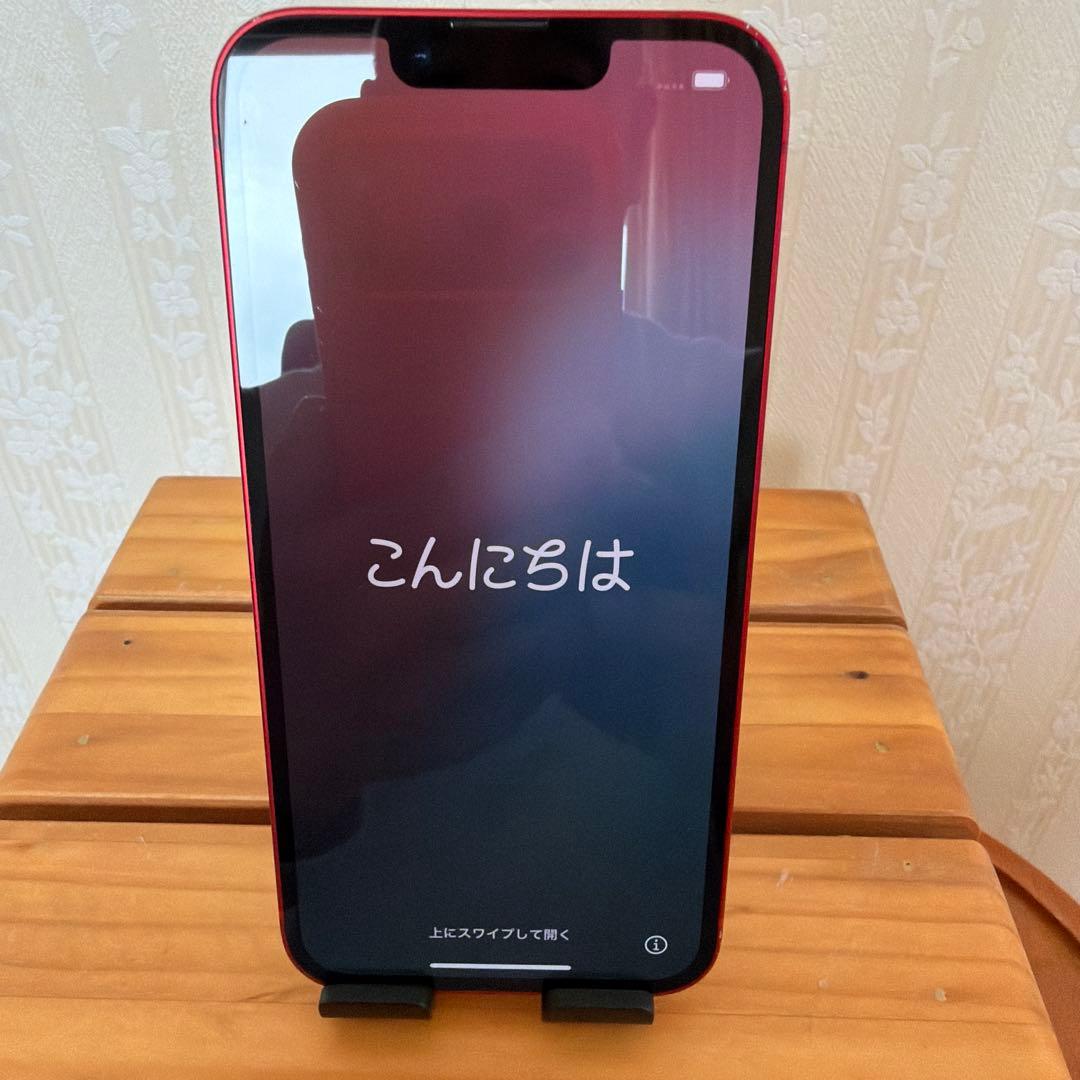 iPhone13プロダクトレッド 256GB SIMフリー 外箱&付属品
