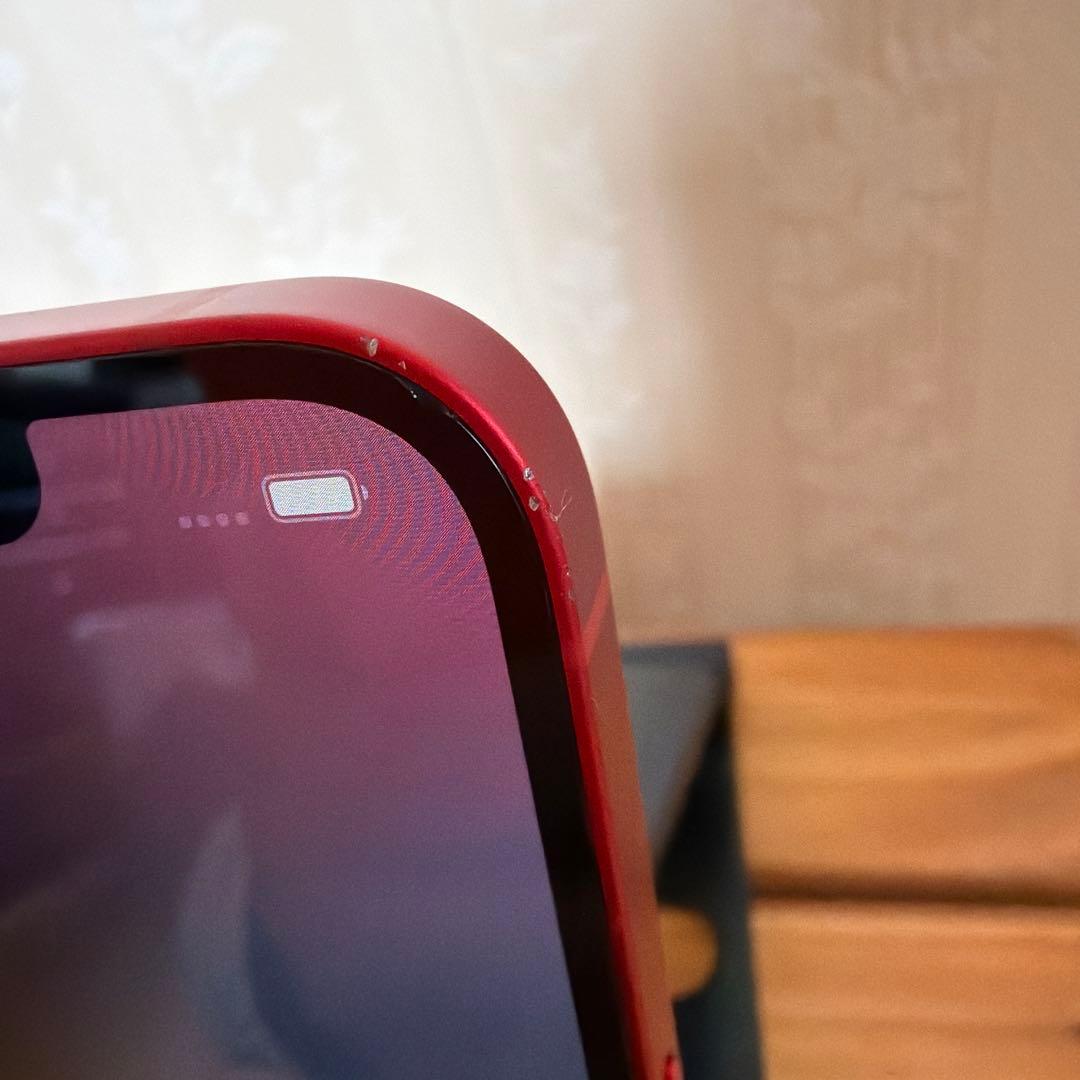 iPhone13プロダクトレッド 256GB SIMフリー 外箱&付属品