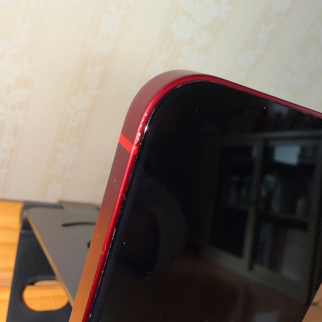 iPhone13プロダクトレッド 256GB SIMフリー 外箱&付属品