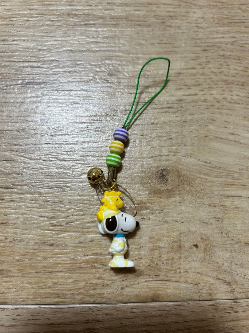 USJユニバ　レアハロウィンスヌーピー、ウッドストックストラップ