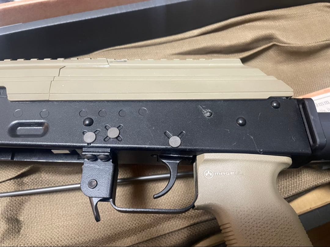 東京マルイ No.10 AKM ガスブローバック マシンガン【カスタム中古】