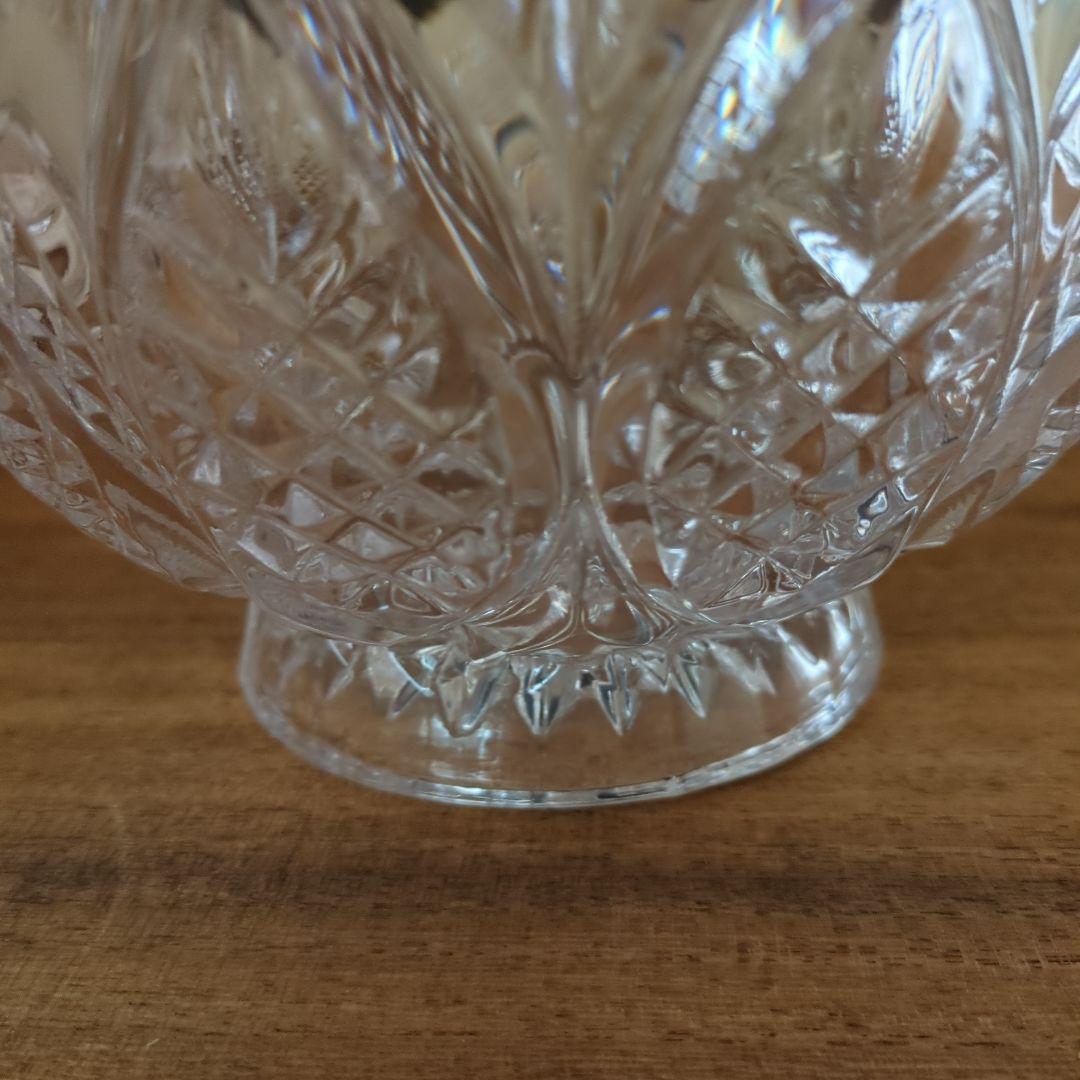 A 356 　義山切子水指・共箱付き　　（新品未使用品）