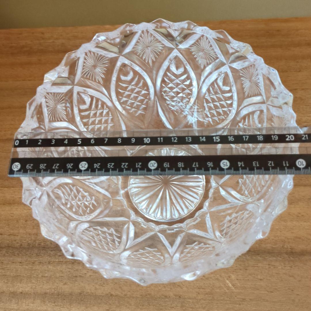 A 356 　義山切子水指・共箱付き　　（新品未使用品）