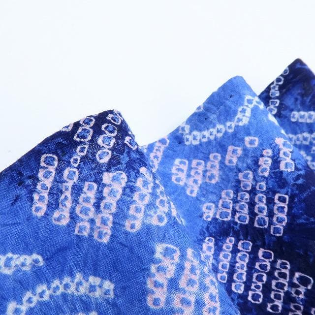 専用Y3480◆有松鳴海絞り 綿 手縫い仕立て 高級浴衣 洗える夏着物